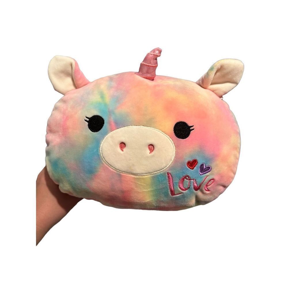 Esmeralda Squishmallow Stackable Tie Dye Unicorn Pig